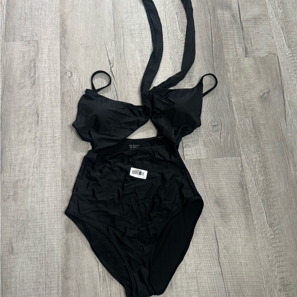 Aerie Black One-Piece Swimsuit